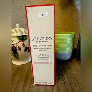 Shiseido foaming cleanser